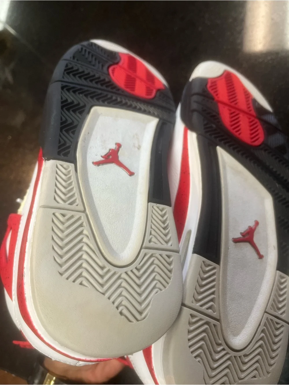 Sz 9 Air Jordan 4 Retro 'Red Cement'  DH6927 161